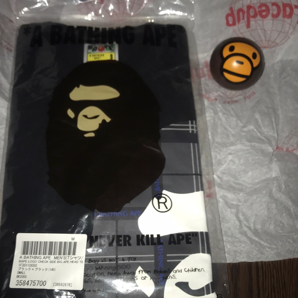 Bape big ape head tee